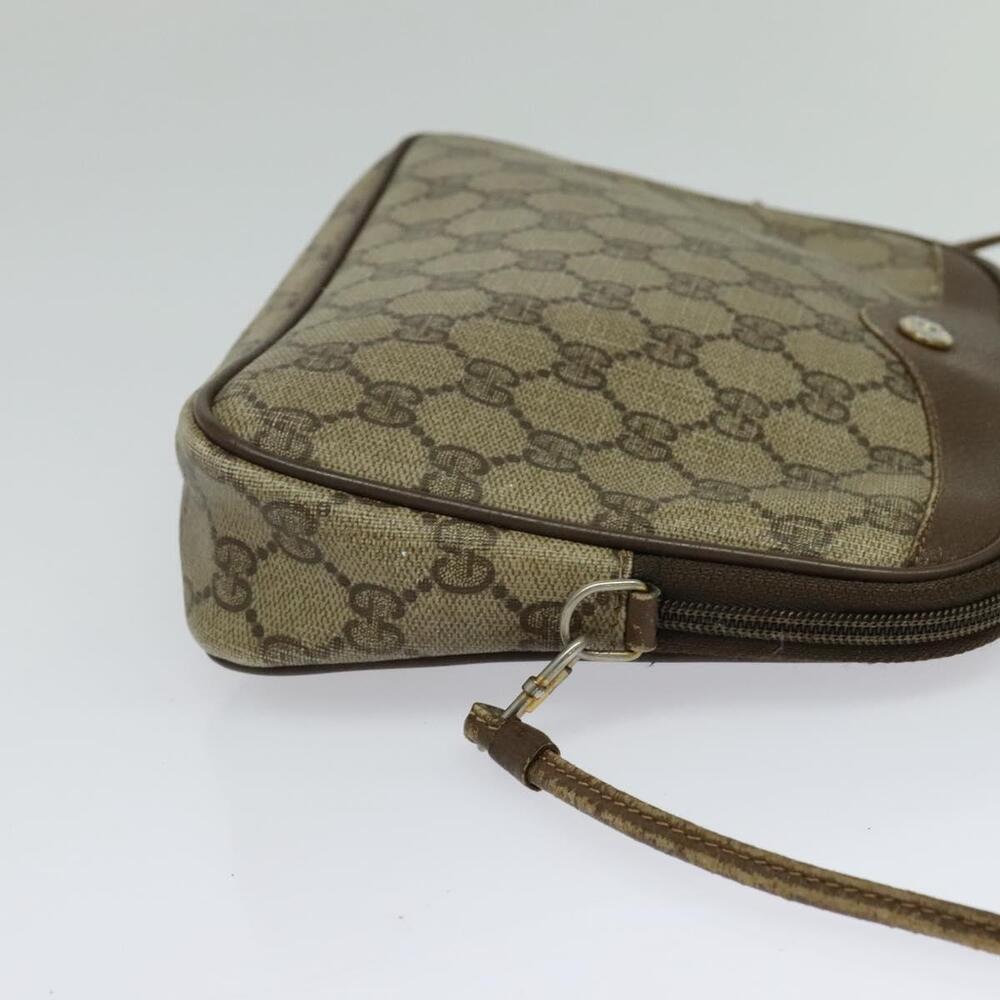 GUCCI GG Supreme Shoulder Bag Pvc Beige 97 02 068 - Picture 5 of 12